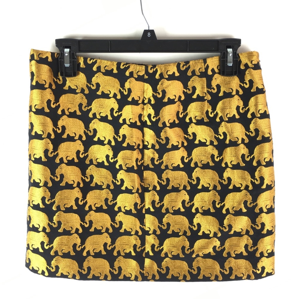 J.Crew Womens Animal Jacquard Mini Skirt #E3693 - Picture 3 of 8